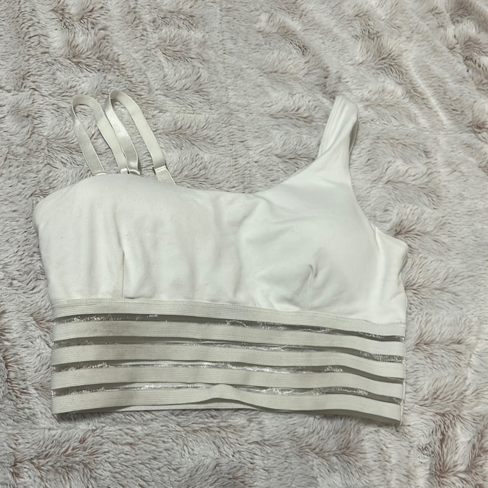 Bombshell sportswear strappy crop top